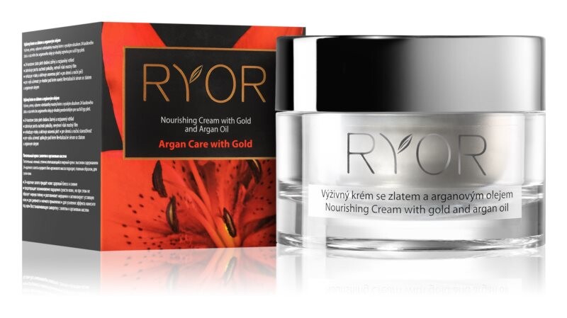 

Питательный крем с золотом и аргановым маслом RYOR Argan Care with Gold