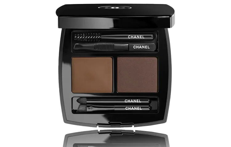 Женский набор для бровей с двумя оттенками, модель Two Tone Eyebrow Powder, CHANEL, 02