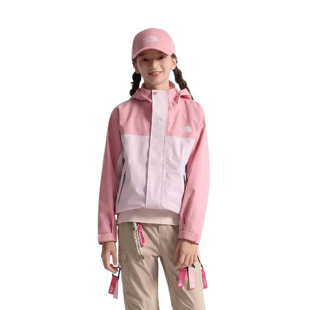 Детская ветровка с капюшоном Dusk Cherry Blossom Pink THE NORTH FACE