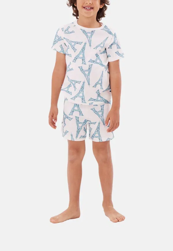 Пижамный комплект с принтом Pyjacourt Petit Bateau, marshmallow multico