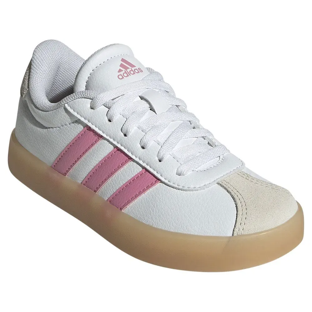 Кроссовки VL Court 30 Adidas, белый — фото 4