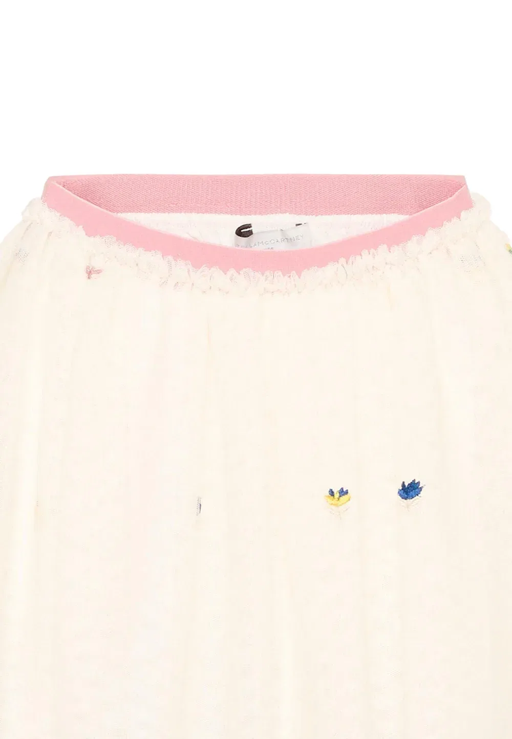 Собираюсь - юбка А-силуэта Stella Mccartney Kids, Ivory — фото 3