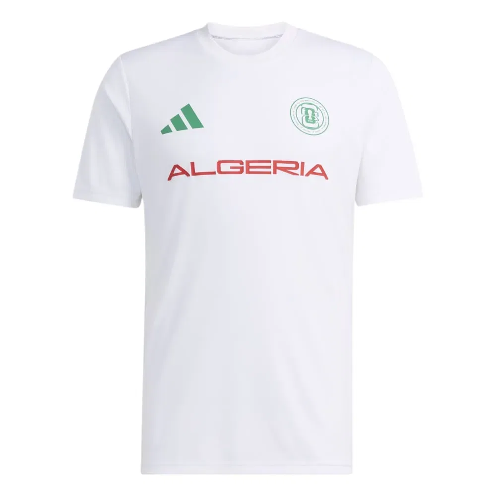Мужская футболка с принтом FIFA World Cup 26 Algeria Jersey Adidas, White — фото 3