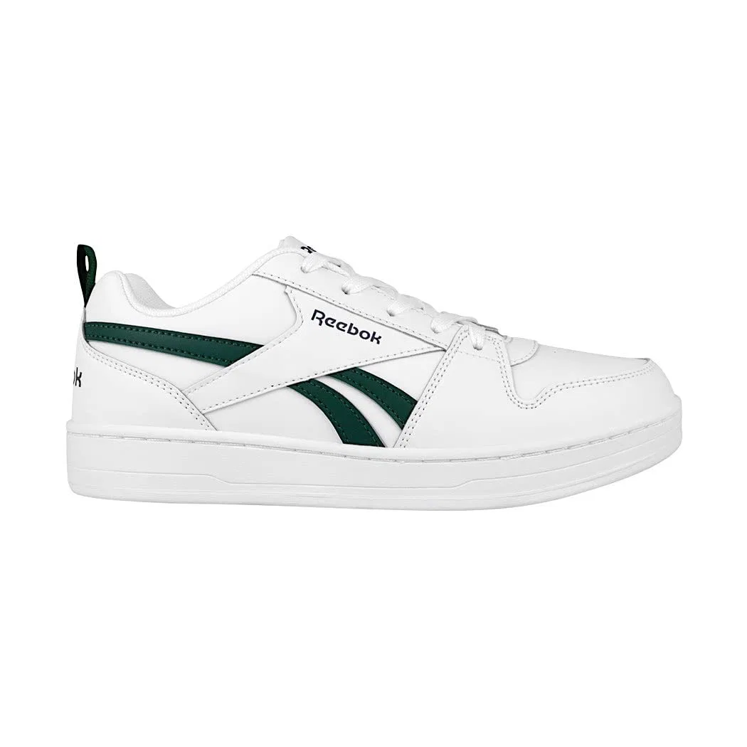 Детские кроссовки для мальчиков с цельной подошвой Royal Prime 2.0 Reebok, Ftwr White Ftwr White Dark Green — фото 3