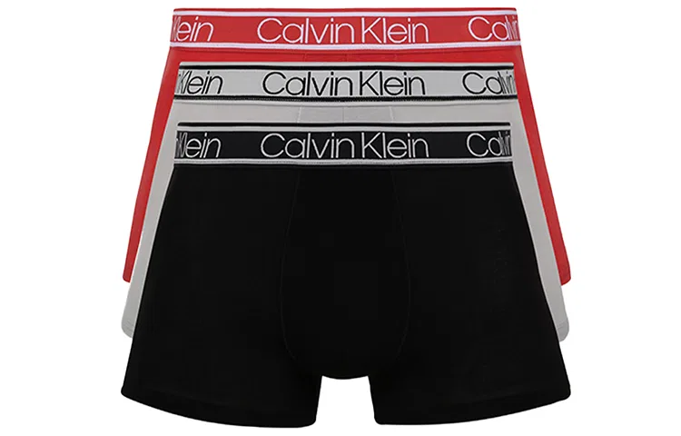 Мужские боксеры-слипы Calvin Klein, 3 шт, Black