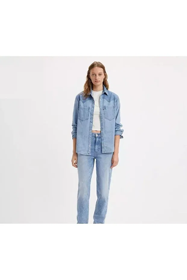 Женские джинсы скинни из денима Levi'S, Denim — фото 2