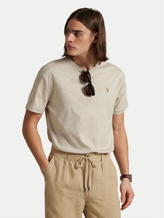 

Футболка 710740727030 Polo Ralph Lauren, бежевый