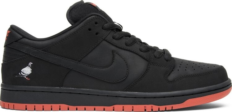 

Кроссовки Nike Jeff Staple x Dunk Low Pro SB 'Black Pigeon', черный