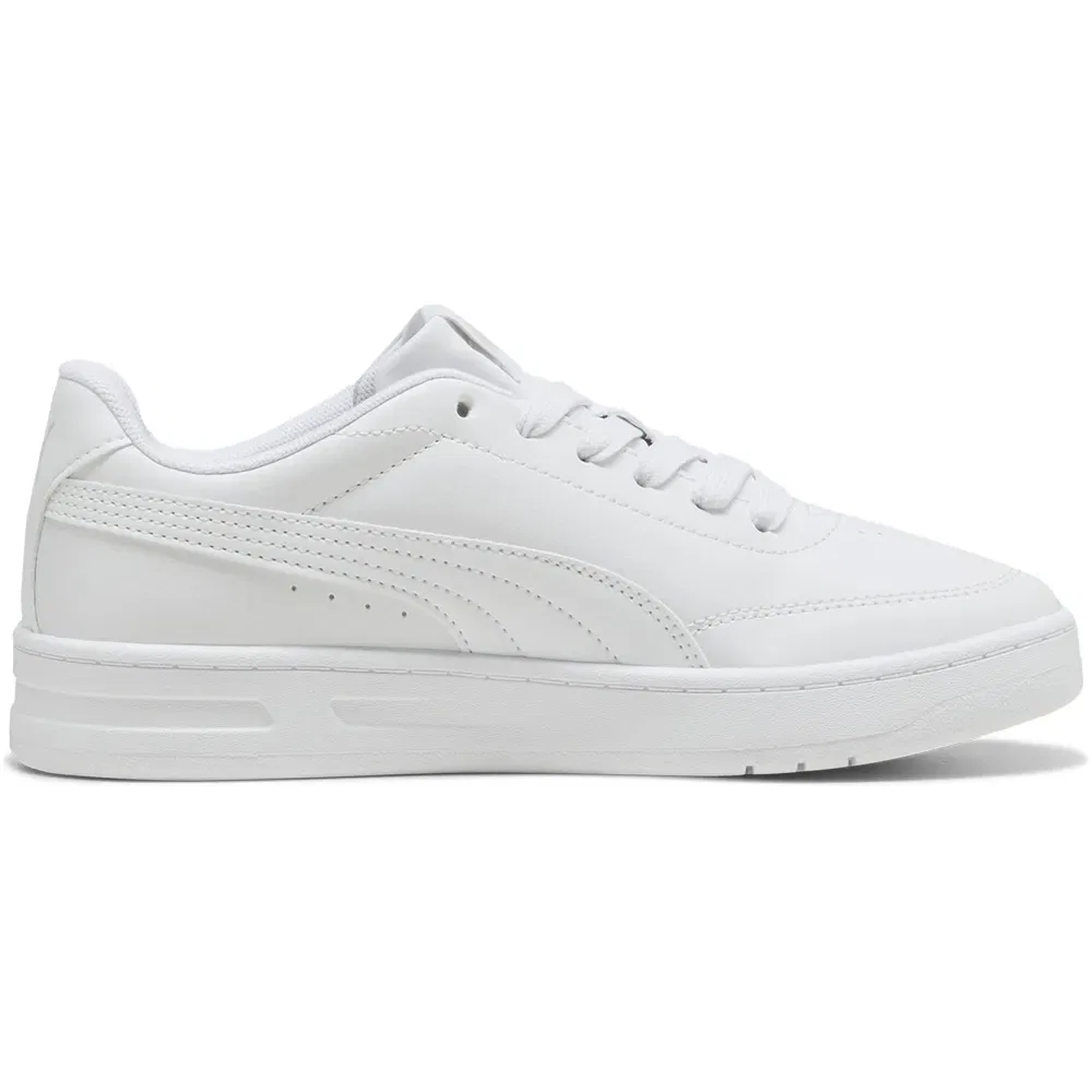 Детские кроссовки для девочек Court Classic Clean Puma, White
