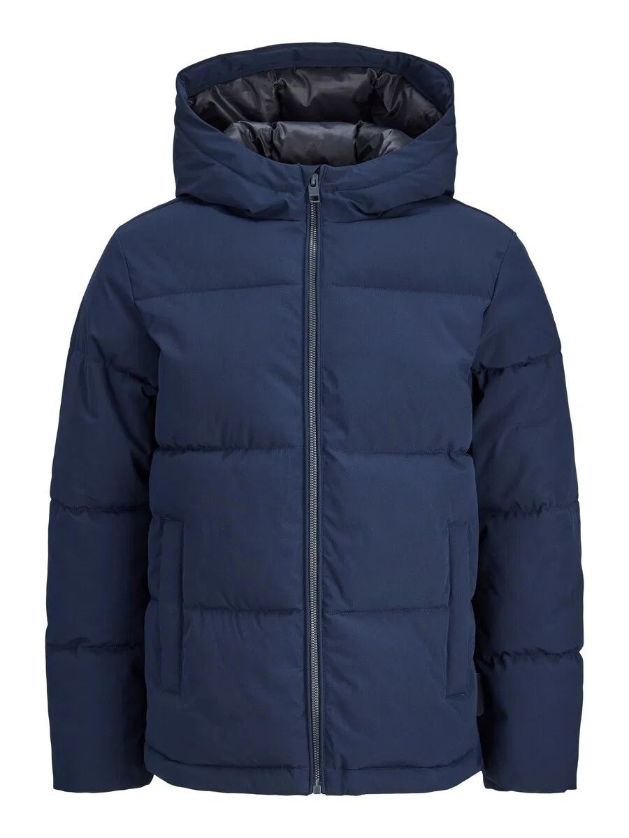 Детская куртка Jack & Jones Junior для межсезонья, темно-синяя
