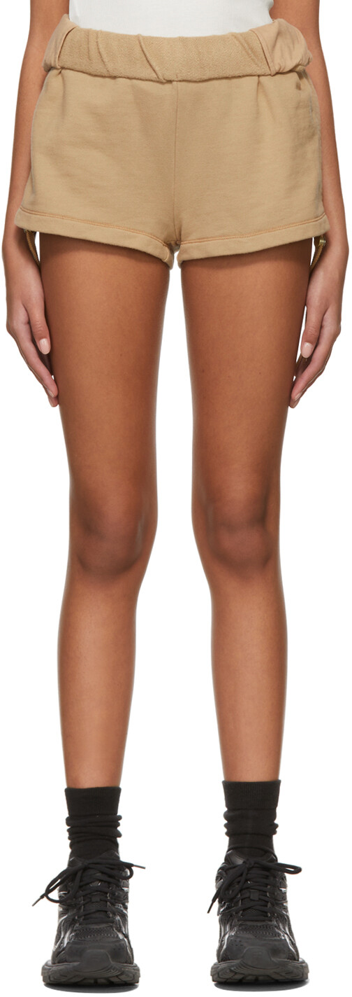 

Бежевые хлопковые шорты Dion Lee