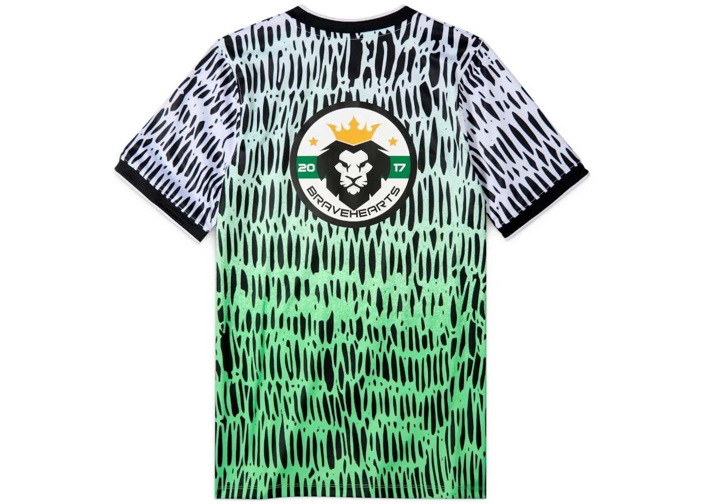 Мужская футболка с принтом Nike x Slawn Nigeria X2 Super Eagles 2026 Jersey, Multicolor — фото 2