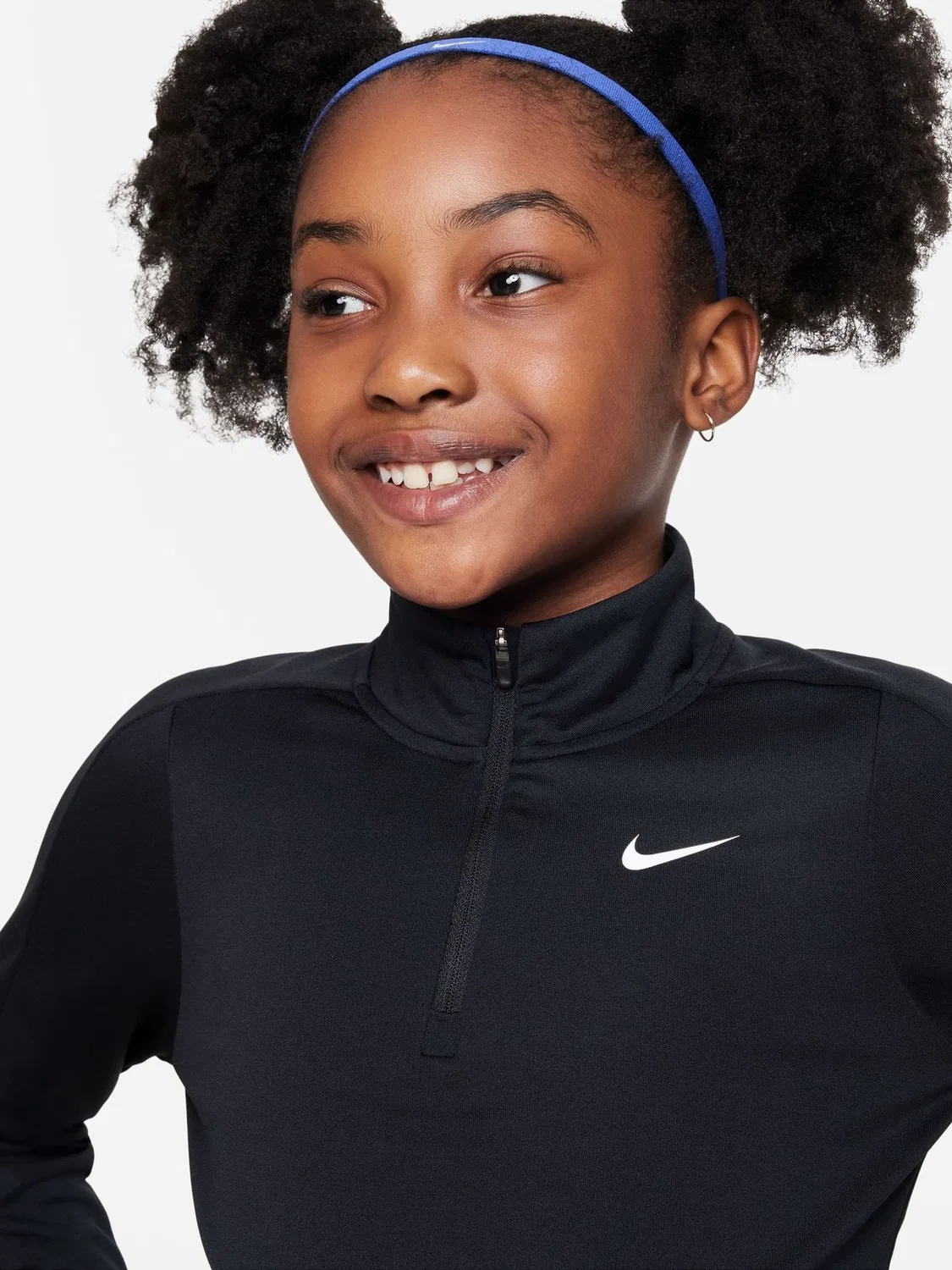 Толстовка Nike Dri-FIT Big Kids, Black — фото 4