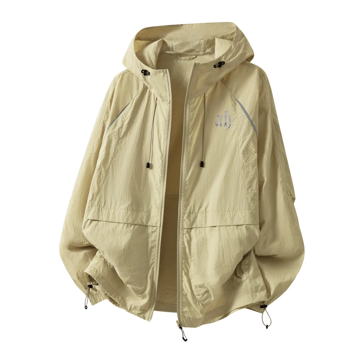 Детское пальто для защиты от солнца с карманами Tonlion, Green Khaki