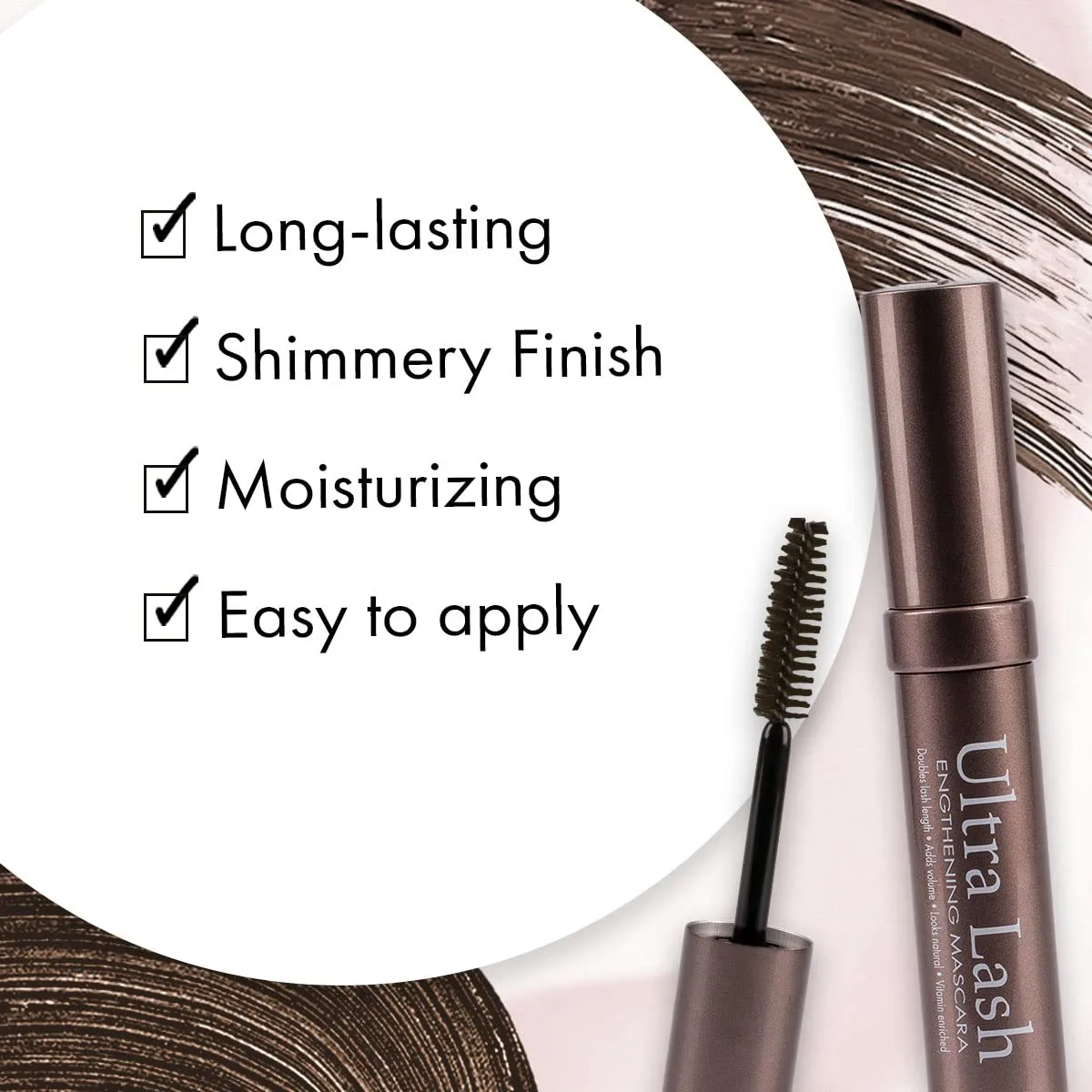 Тушь для ресниц Sorme Cosmetics Ultra Lash Conditioning, темно-коричневая, 0,32 унции, Dark Brown — фото 2