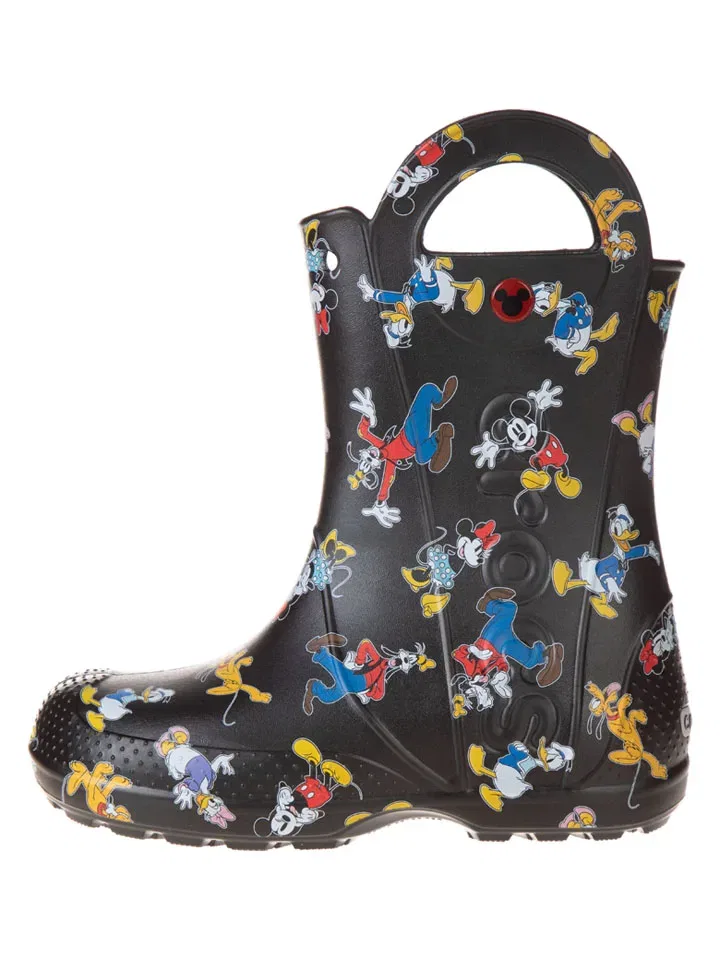 Резиновые сапоги Mickey Friends Crocs, черный