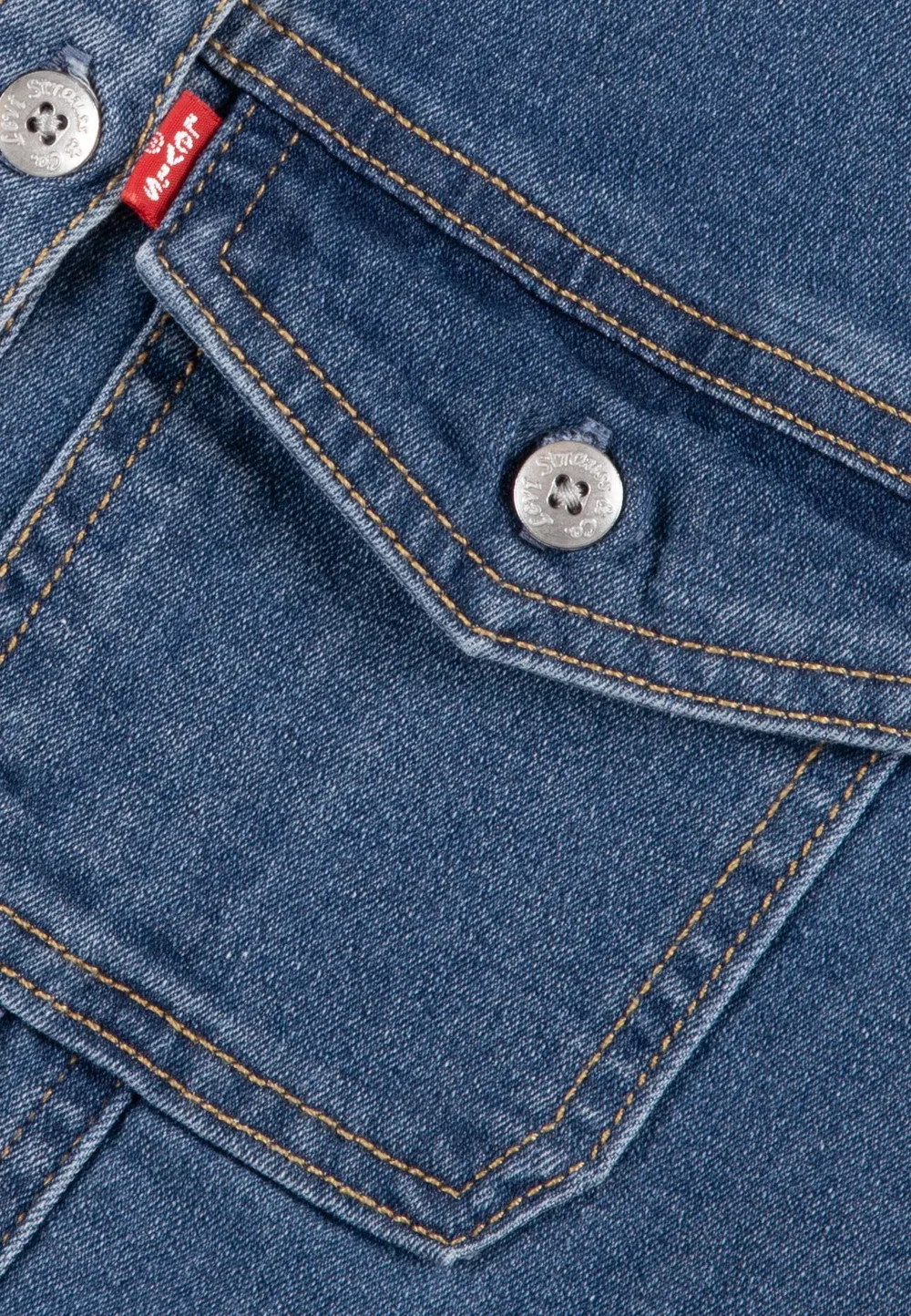 Джинсовое платье с длинными рукавами и заниженной талией Levi'S, Lasso — фото 3
