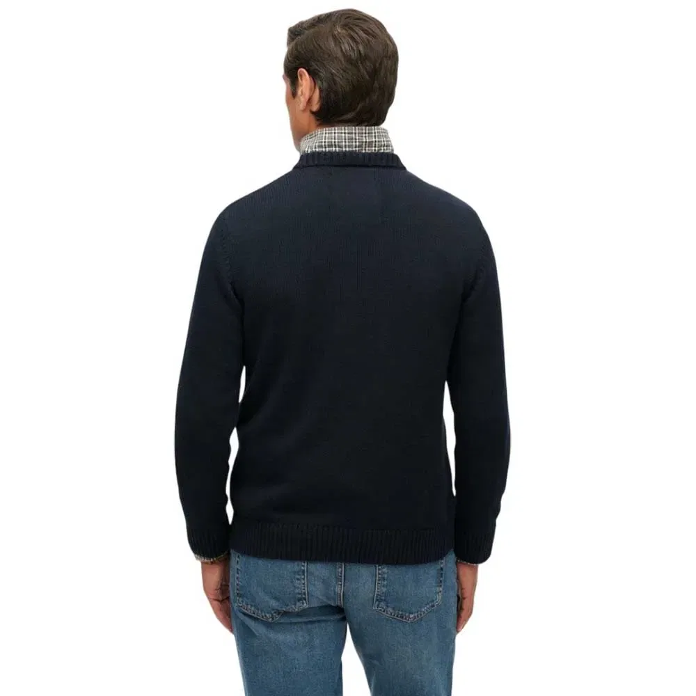 Свитер Preppy Cotton Superdry, синий — фото 2