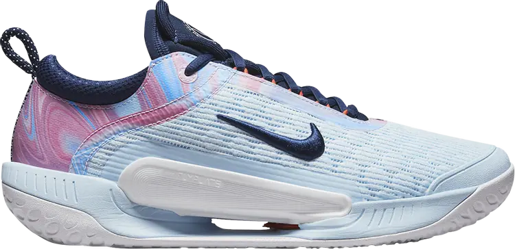

Кроссовки Nike NikeCourt Zoom NXT 'Glacier Blue Team Orange', синий