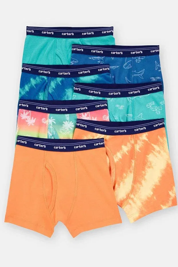 Детский комплект нижнего белья для мальчиков с принтом Carter's, Multicolor
