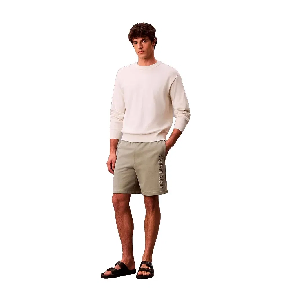 Шорты Terry Graphic Calvin Klein EU 350, бежевый — фото 3