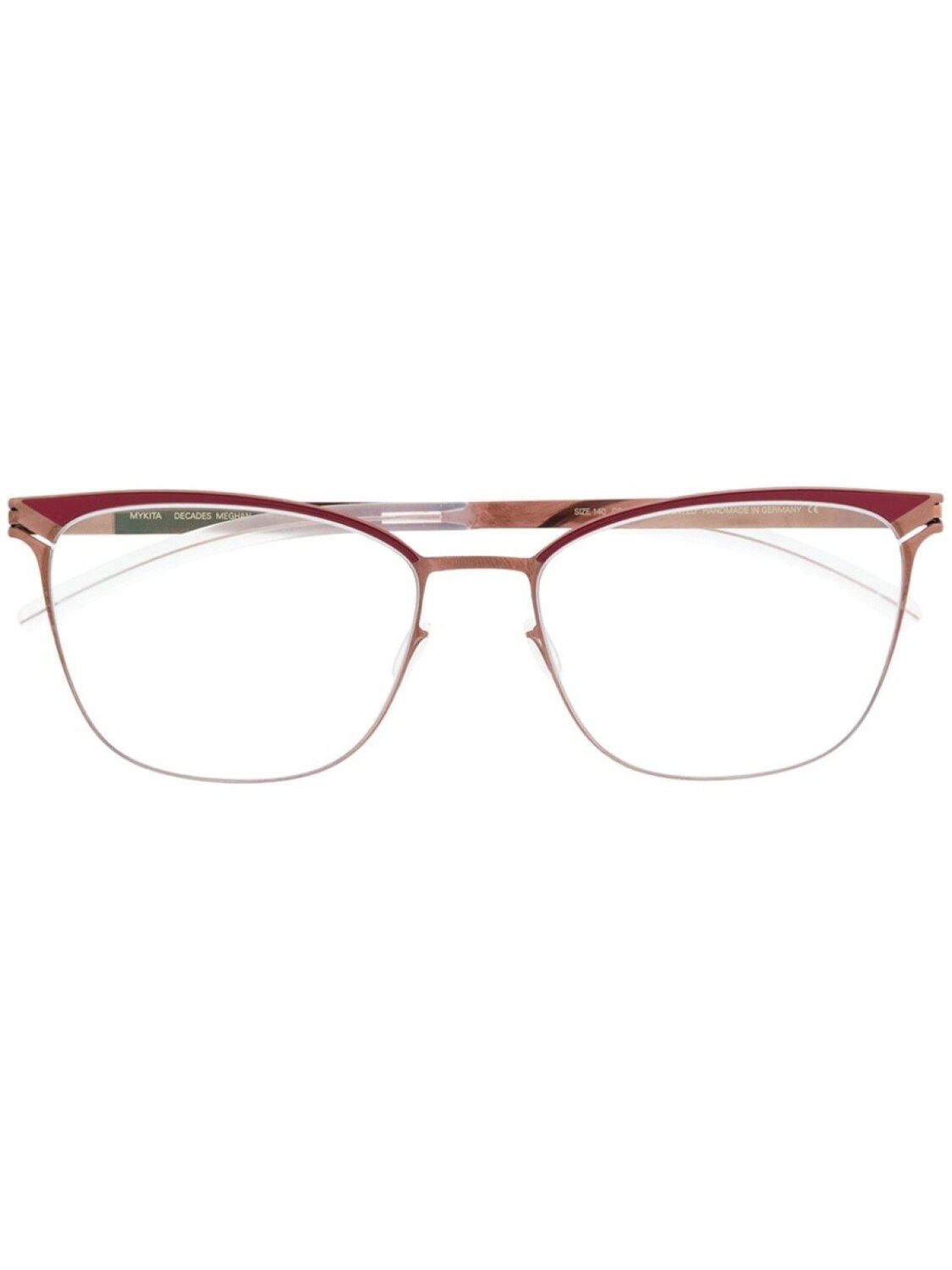 

Mykita солнцезащитные очки в оправе 'wayfarer', красный