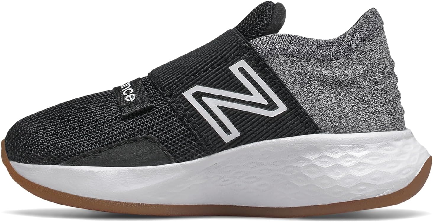 Кроссовки для бега New Balance Men's Fresh Foam Roav V1 Bungee, Black/Light Aluminum — фото 3