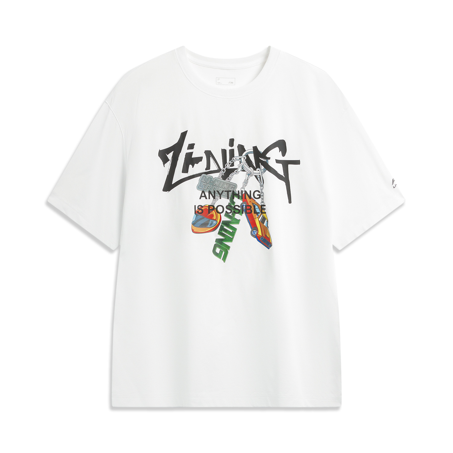 

Футболка Unisex Li-Ning Sports Life Collection, белый