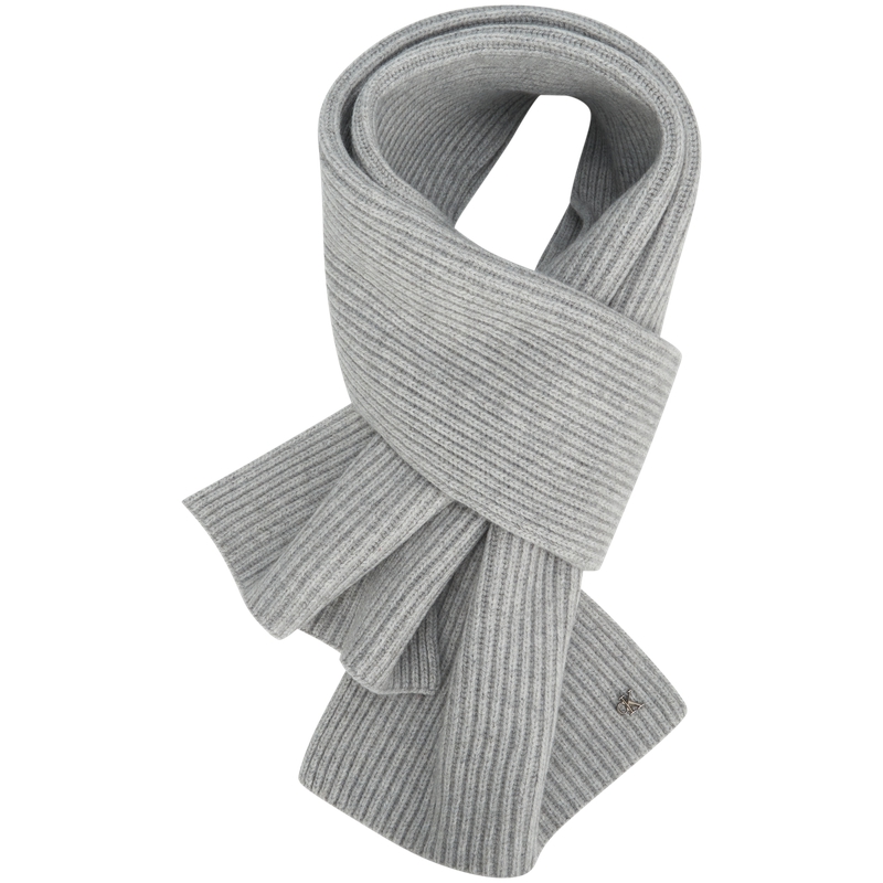 

Calvin Klein Мужской шарф из полиамидного трикотажа, P79-Coconut Gray