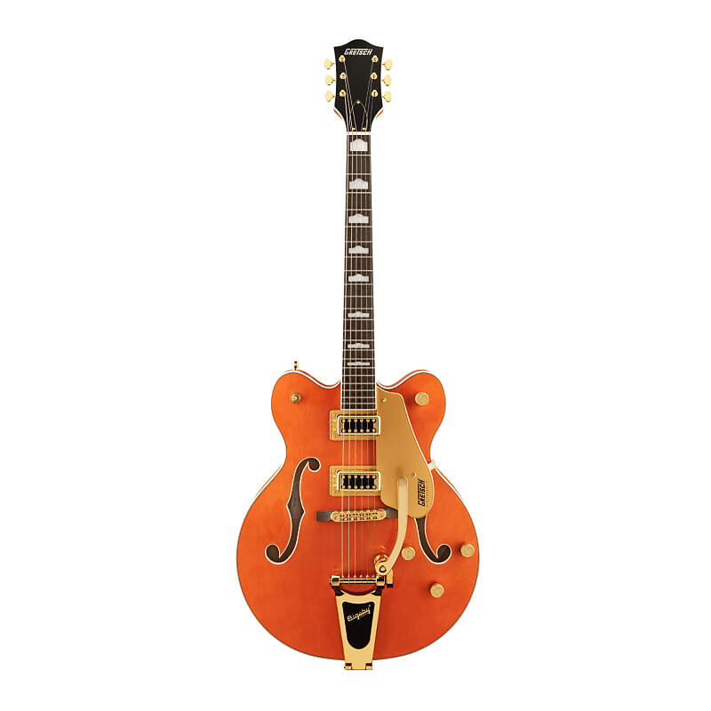 

Электрогитара Gretsch G5422TG Electromatic Classic Hollow Body Double-Cut 6-String Electric Guitar with 12-Inch-Radius Laurel Fingerboard, Bigsby and Gold Hardware