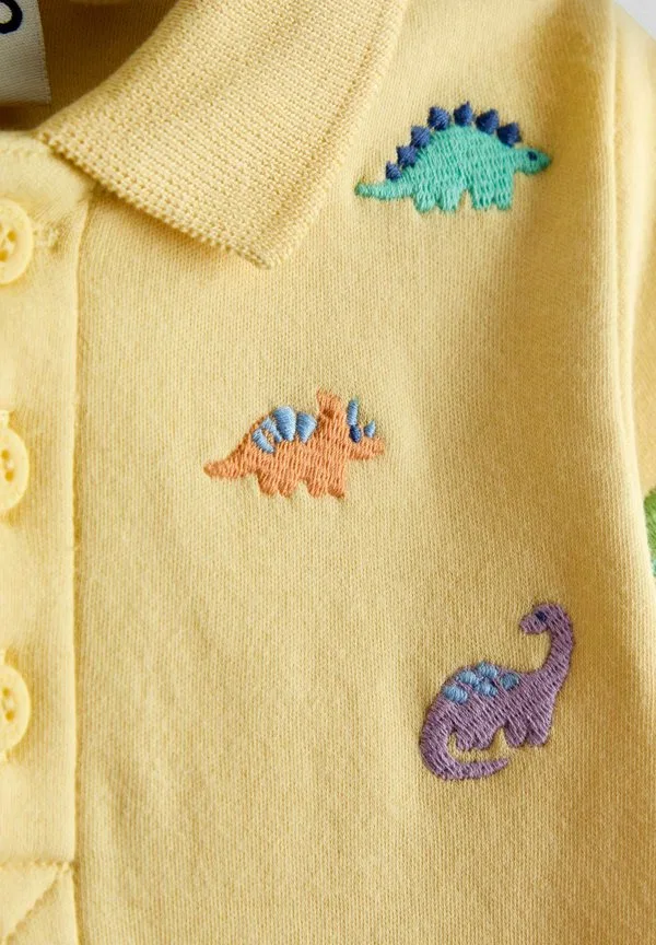 Футболка стандартного кроя. рубашка-поло Jojo Maman Bébé, Yellow — фото 3