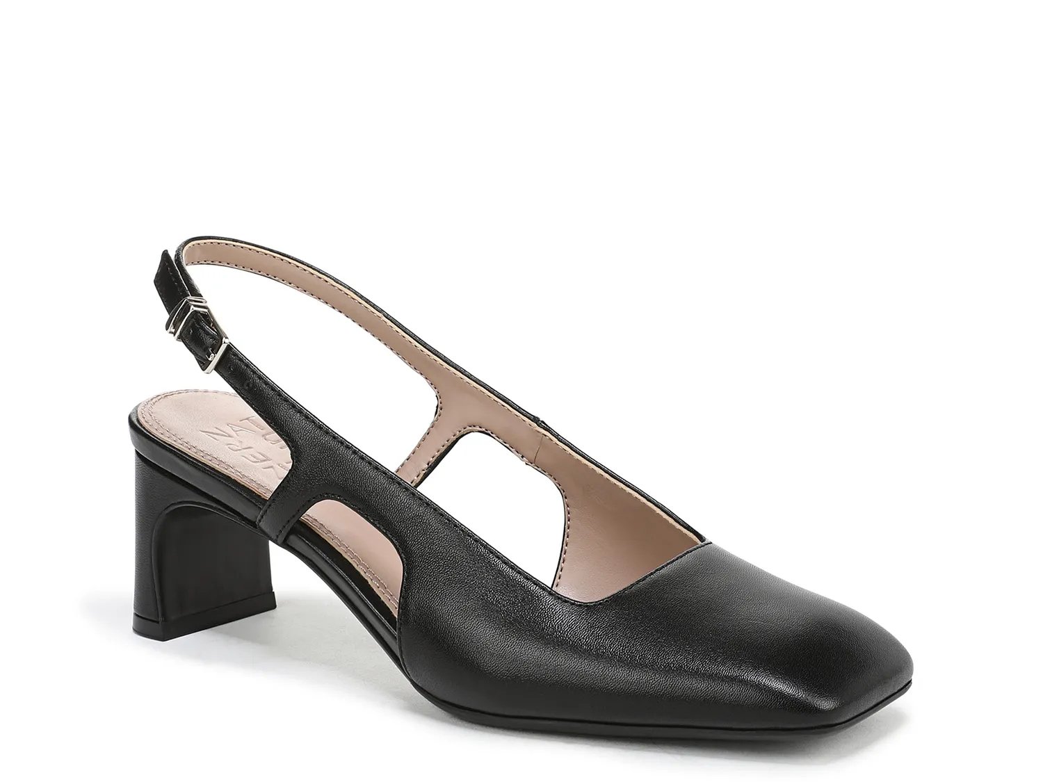 Туфли Naturalizer Carmen Pump, Black Leather