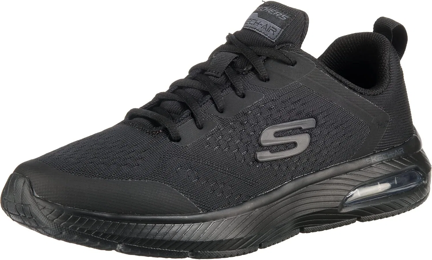 Мужские кроссовки Skechers Skech-air Element 2.0 Lomarc, Black Mesh Synthetic Black Trim