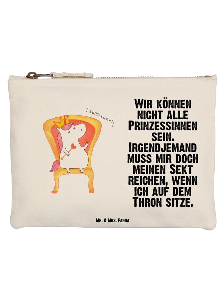 

Mr. & Mrs. Panda Пенал «Король Единорог» с надписью белого цвета