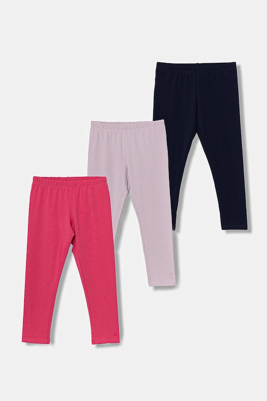 

Детские леггинсы 3 шт United Colors Of Benetton, розовый