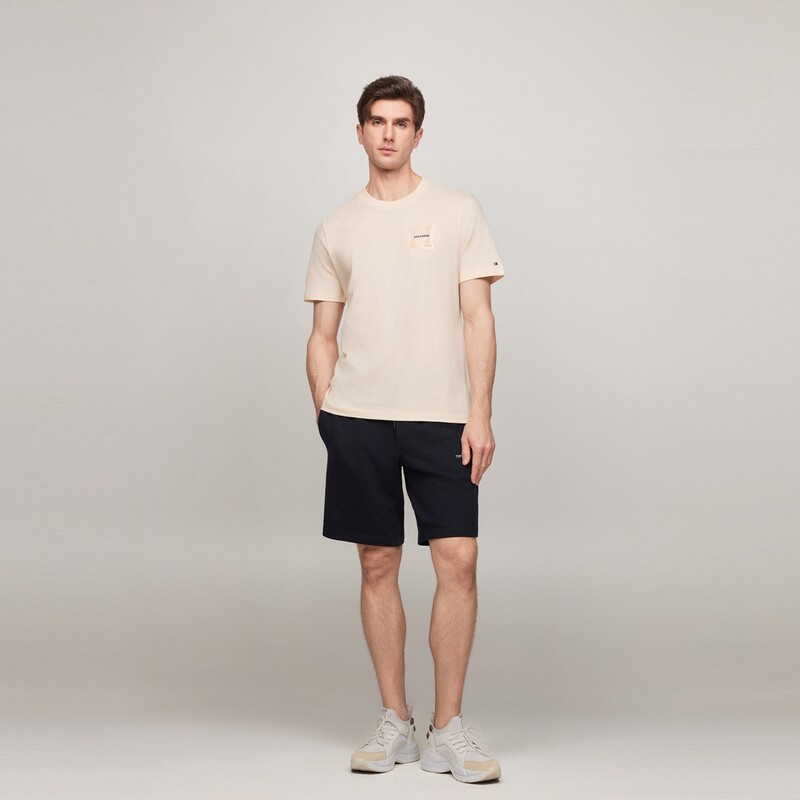 Футболка мужская Tommy Hilfiger, розовый — фото 4