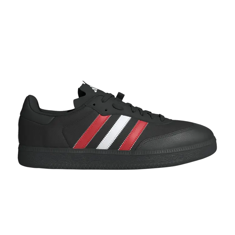 

Кроссовки adidas Velosamba Made With Nature Black White Collegiate Red, черный