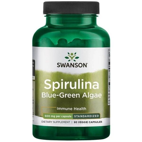 

Препарат для очищения организма Swanson Spirulina Standaryzowana, 90 шт
