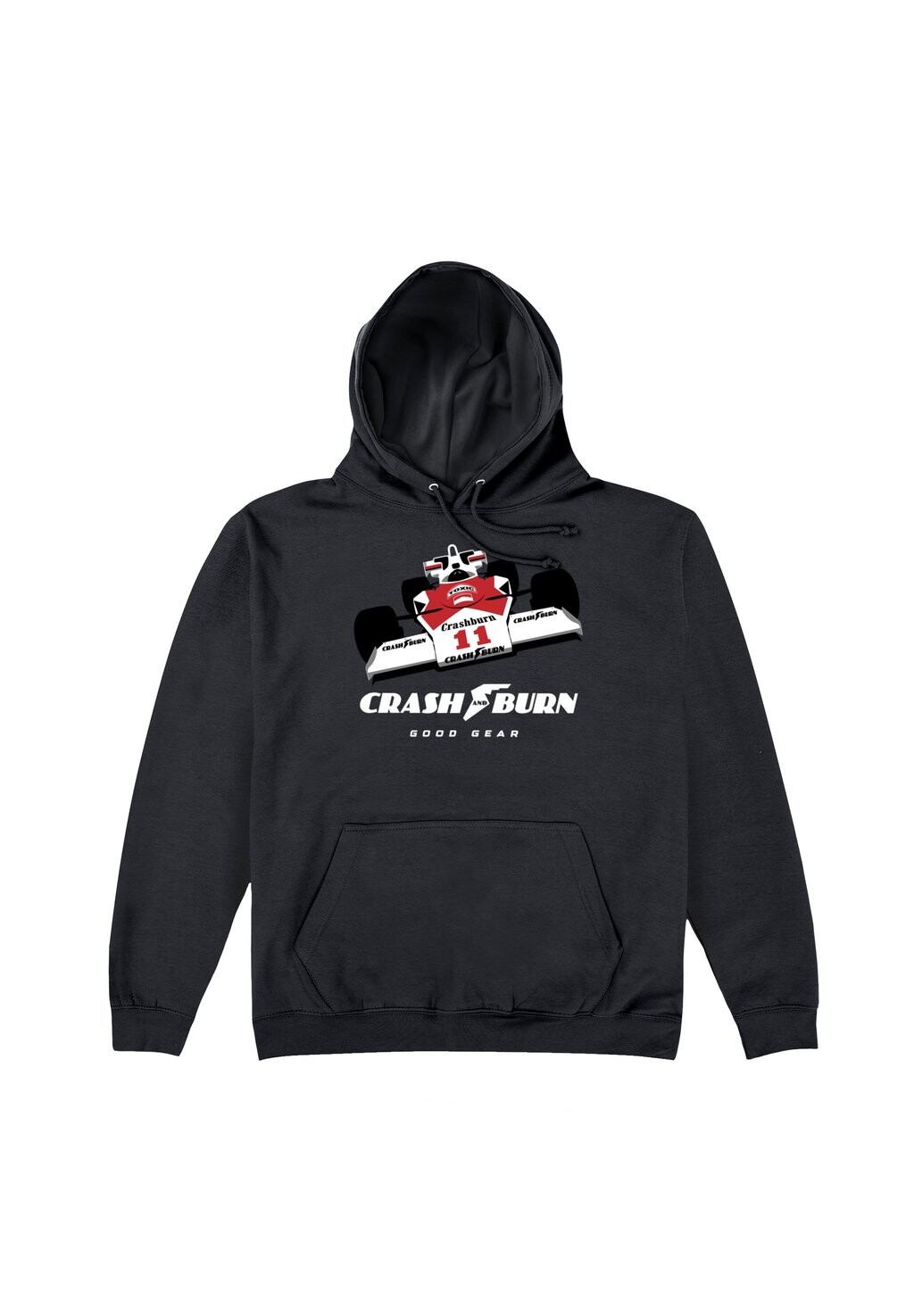 

Толстовка с капюшоном CRASH & BURN GOOD GEAR Henry Tiger, черный