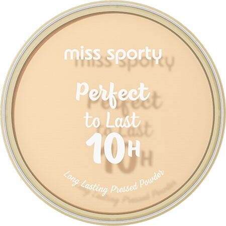 

Матирующая пудра для лица Perfect To Last 10H, 050 Прозрачная, 9 г Miss Sporty