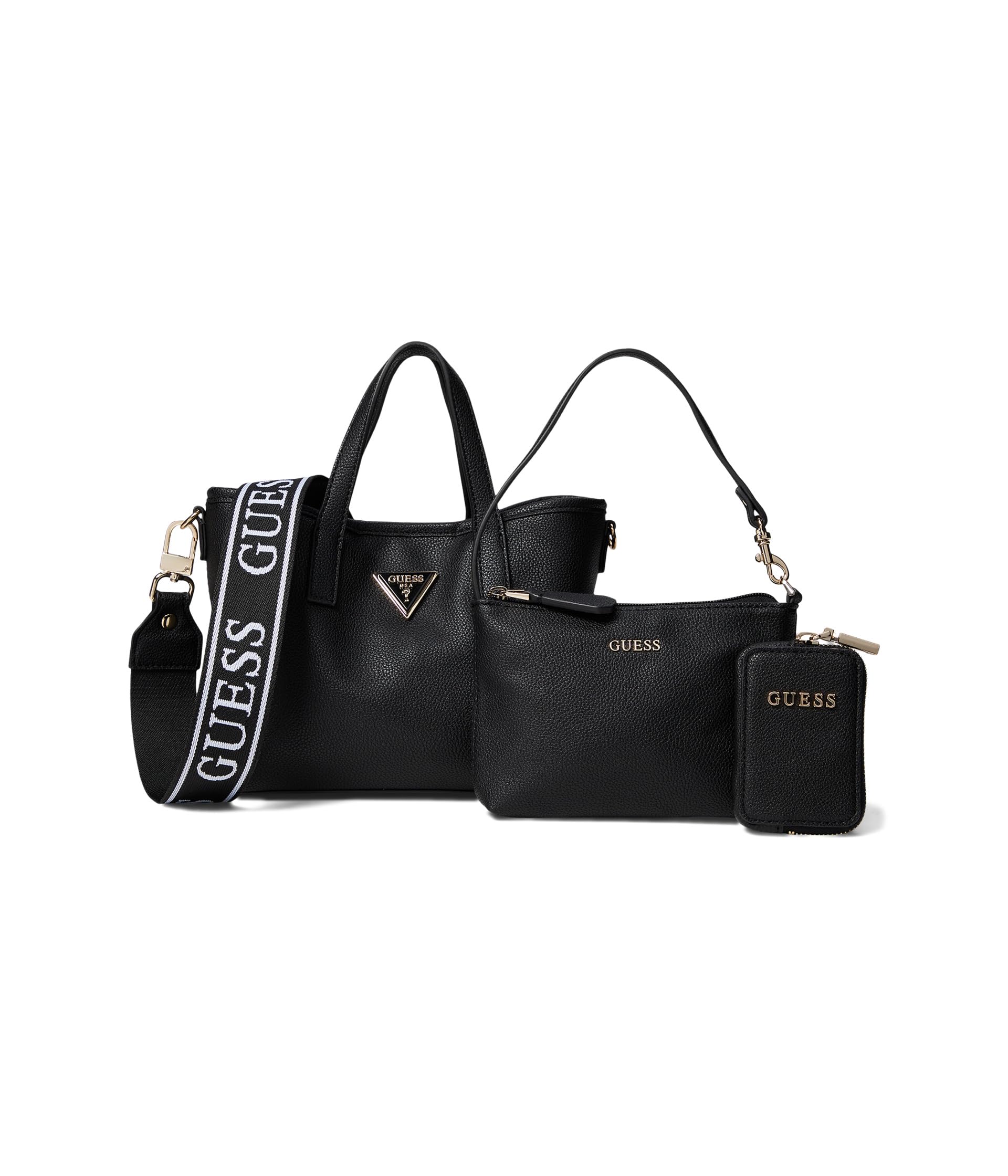 

Сумка-тоут GUESS Latona Mini Tote, черный