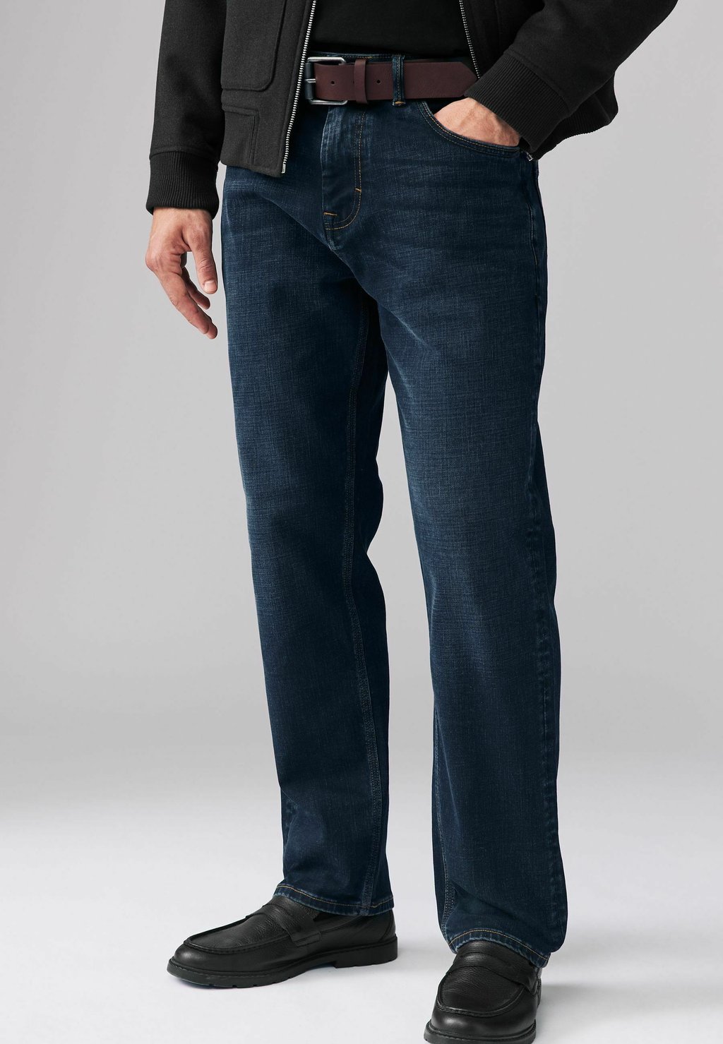 

Джинсы REGULAR FIT - SIGNATURE BELTED Next, синий