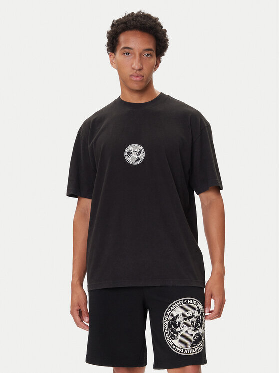 

Футболка regular fit Dwresto 50542366 Hugo, чёрный