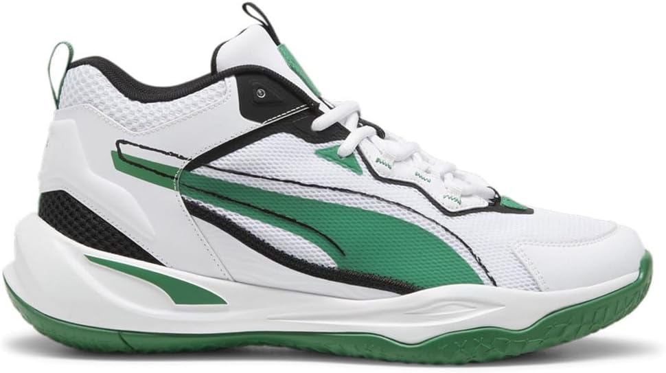 

Мужские кроссовки PUMA Playmaker 2023 на шнуровке, повседневные- зеленые