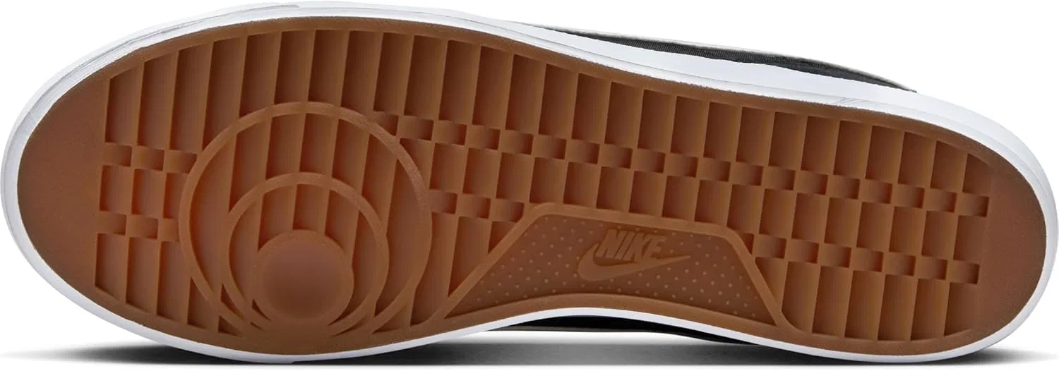 Кроссовки Nike Sportswear Tiempo Trainer, 644843, Black White Gum Med Brown — фото 4
