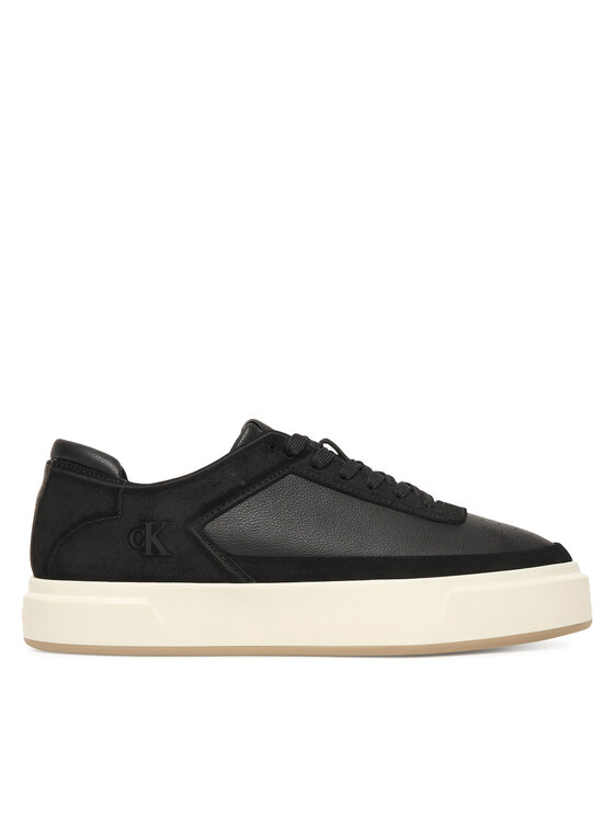 

Кроссовки Basket Cupsole Laceup Lth-Nu YM0YM01354 Calvin Klein, черный