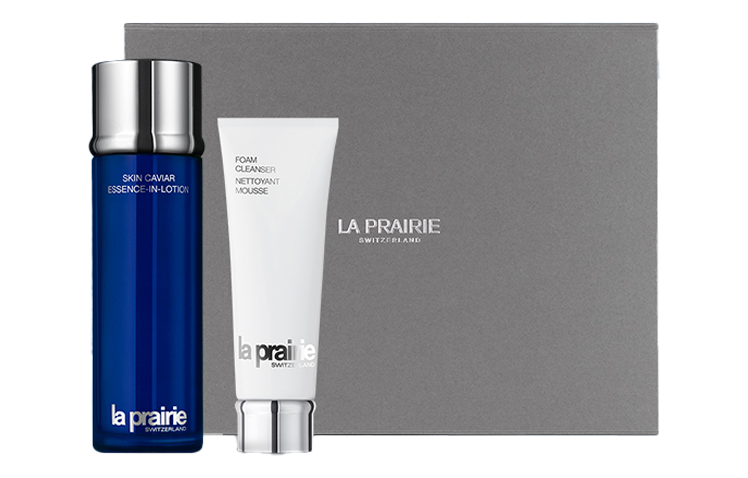 LA PRAIRIE Набор для ухода за кожей LAIPONI Foam Cleanser Blue Caviar Essence с увлажняющим эффектом 150мл+125мл — фото 2