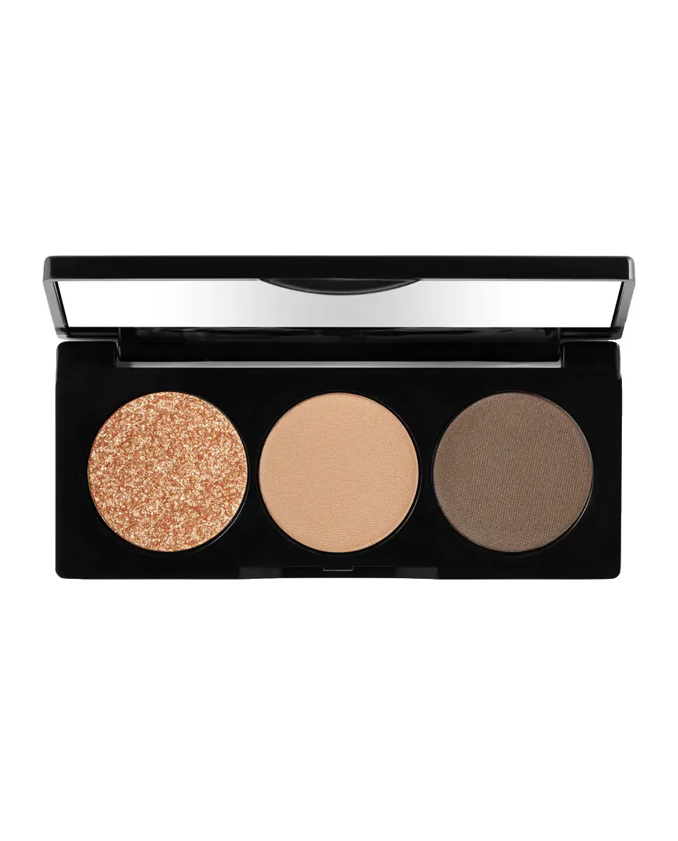 Палетка теней для глаз Essential Eye Shadow Trios Bobbi Brown, Golden Hour