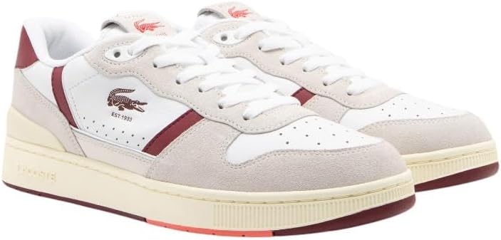 

Мужские кроссовки Lacoste T-Clip, белый/оранжевый