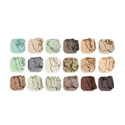 

Палетка теней Forever Flawless Chilled Vibes, 18 оттенков, Makeup Revolution